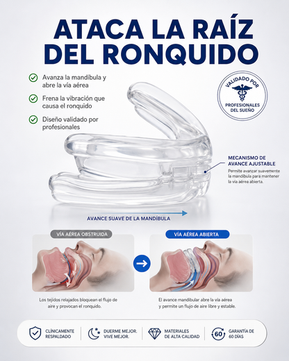 DormiPro®: Protector Bucal Anti Ronquidos