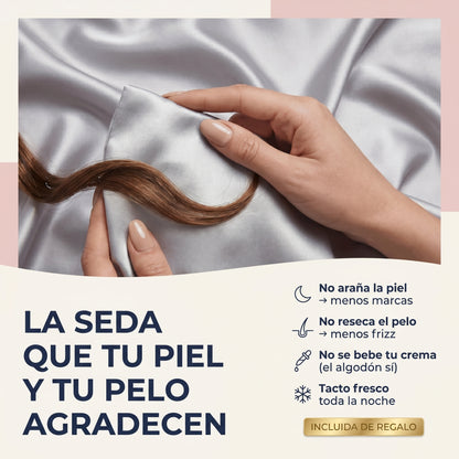 Seda Sleep™ — Almohada Ergonómica Belleza y Bienestar